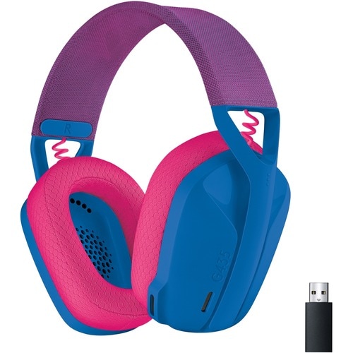 Auriculares de gaming Logitech G435 Inalámbrico Rosa Azul
