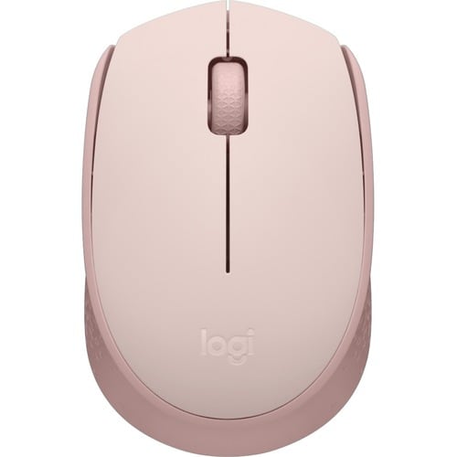 Mouse Logitech M170 rosa fondo blanco