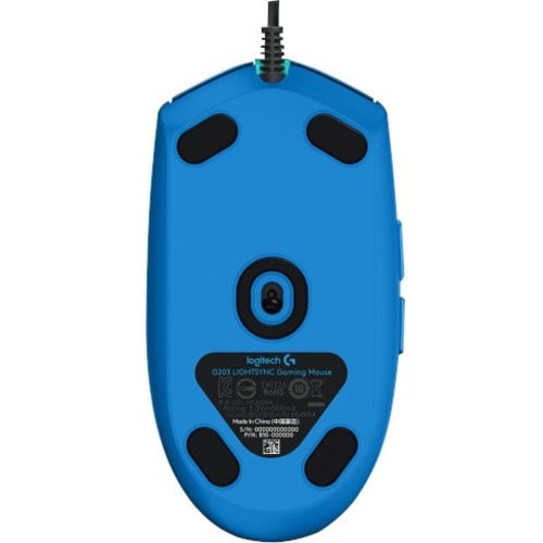 Logitech G203 Azul - Descripción general