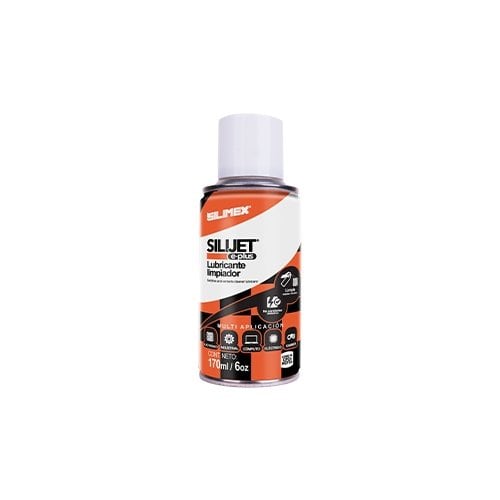 Limpiador lubricante dieléctrico Silimex Silijet E-Plus 170 ml