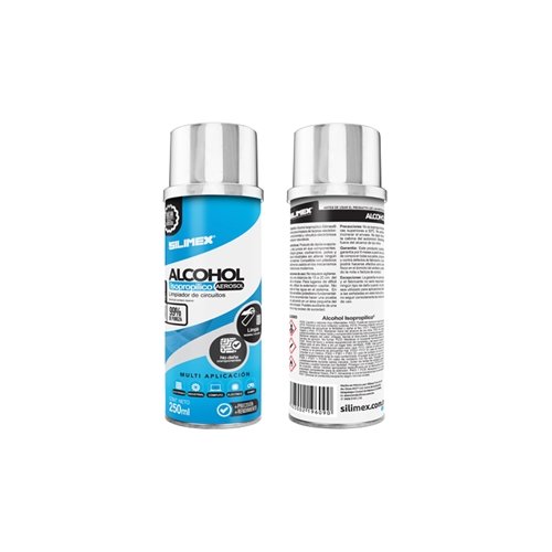 Alcohol Isopropílico en aerosol - uso en electrónica