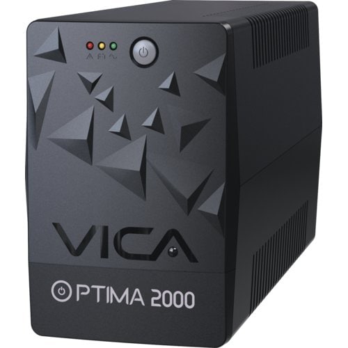 Vica VICA OPTIMA 2000 NOBREAK 2000VA 1200W 8 TOMAS SW MONITOREO RJ11/45 - imagen 2