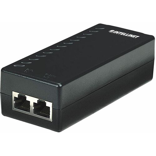Intellinet PoE Inyector 802.3af 15.4 W Fast Ethernet - Negro