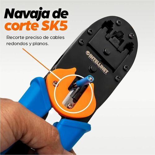 Pinza en acción