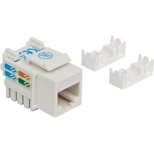 Jack Keystone RJ45 Cat5e Manhattan – Vista lateral y detalles