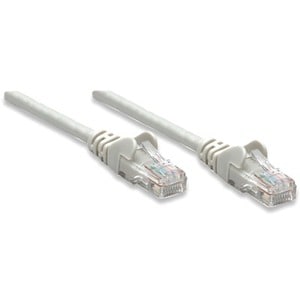 Detalle del conector RJ45 bañado en oro