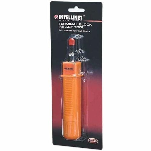 Pinza ponchar Intellinet uso con cable