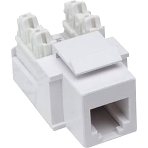 JACK RJ11 RJ12 KEYSTONE DE IMPACTO BLANCO