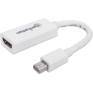 Manhattan Adaptador DisplayPort Mini M a HDMI H 1080p