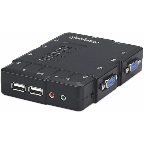 Manhattan MUX KVM Desktop USB 4:1