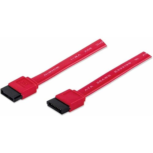 Manhattan Cable de datos SATA - Rojo