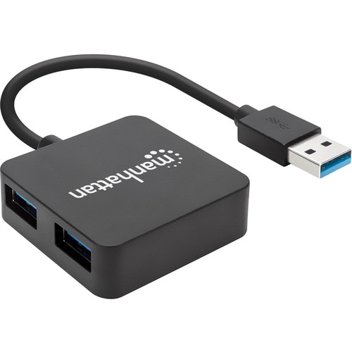 Manhattan Hub USB 3.0 - lateral con puertos