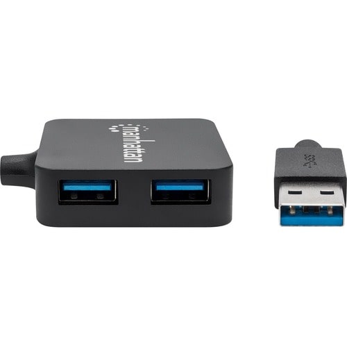 Manhattan Hub USB 3.0 - conectado a laptop