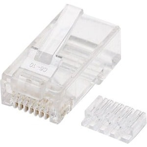 PLUG RJ45 CAT 6 UTP SÓLIDO 100 PZAS - Manhattan
