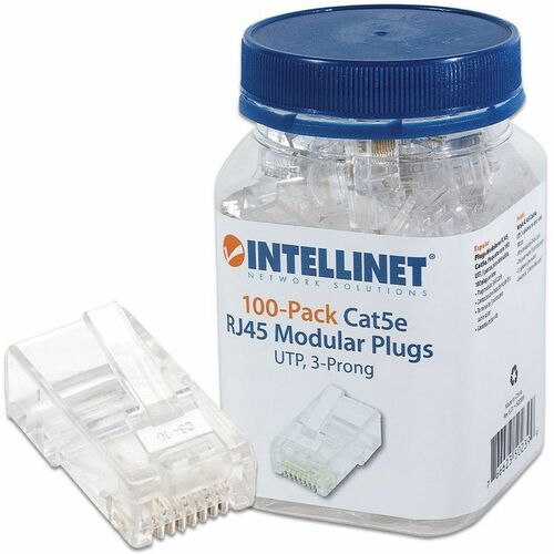 Intellinet Plug RJ45 Cat5e - Vista frontal