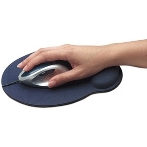 Manhattan Mousepad tipo gel Azul Marino - lateral
