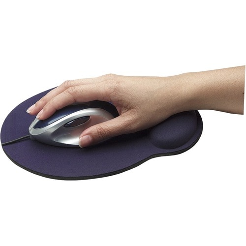 Manhattan Mousepad tipo gel Azul Marino - detalle