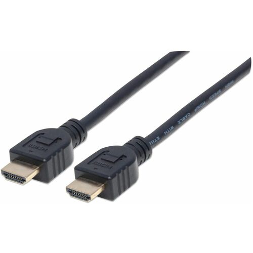 Manhattan Cable HDMI 2.0 intramuro M-M 1.0M - Negro