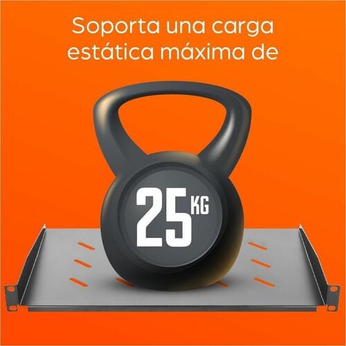 Intellinet Charola Rack instalada en rack