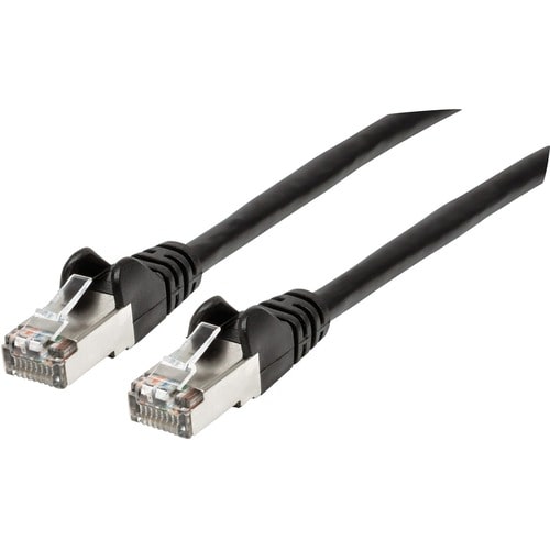 Manhattan 313834 Cable de red Categoría 6a Negro