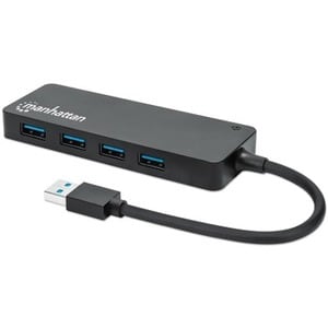 Manhattan HUB USB V3.2 4 Ptos A - Hub USB Manhattan 4 puertos USB-A