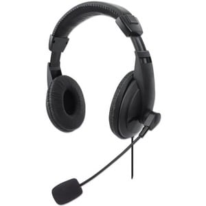 Manhattan Auriculares USB estéreo – vista frontal