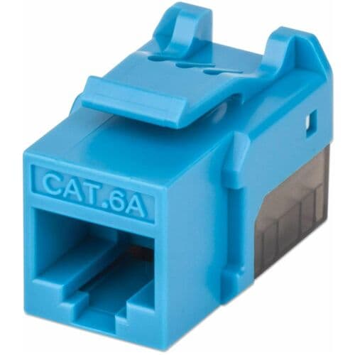 JACK CAT 6a DE IMPACTO (KEYSTONE) AZUL - Manhattan FastPunch