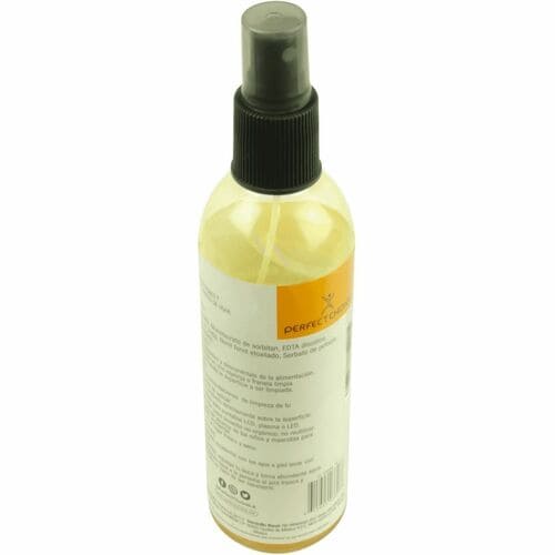 Aplicación del spray antiestático Perfect Choice