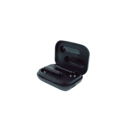 AUDIFONOS BT CON MICROFONO VIVA LIGHT NEGROS vista frontal