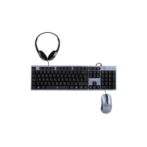 Kit de Teclado, Mouse y Diadema Perfect Choice