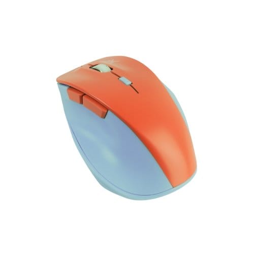 Mouse Inalámbrico Clic Silencioso Conector USB 1600 DPI Thumb AZUL-MAMEY