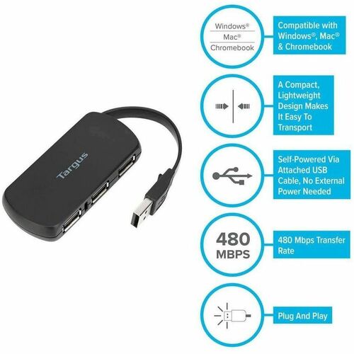 HUB USB Targus empaque