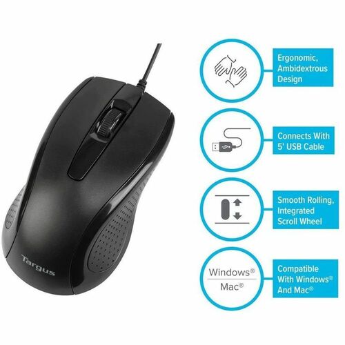 Mouse Targus - base con sensor