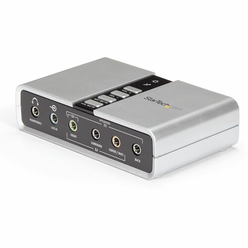 StarTech.com Tarjeta de Sonido 7.1 USB Externa