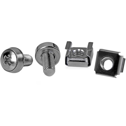 StarTech.com Pack de 50 Tornillos de Montaje y Tuercas Enjauladas M6