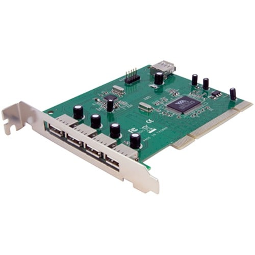 StarTech.com Adaptador Tarjeta PCI USB 2.0 de Alta Velocidad 7 Puertos