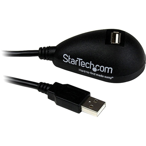 StarTech.com Cable de Extensión USB 2.0 de Escritorio Negro