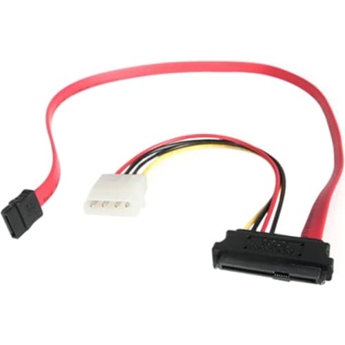 Cable SAS a SATA vista lateral