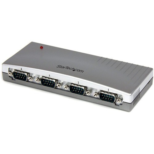 StarTech.com Hub Serial 4 Puertos RS232 a USB