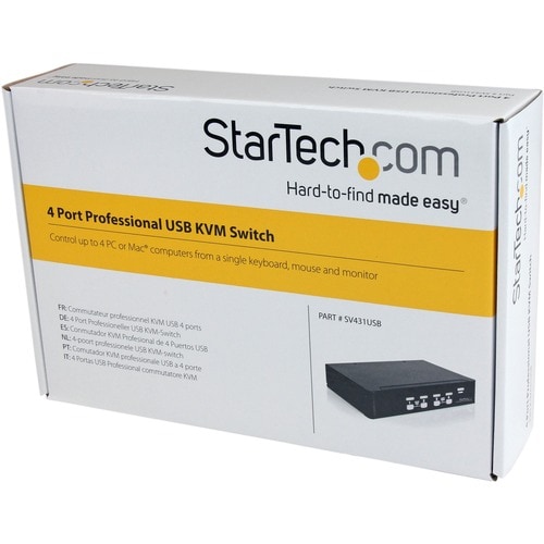 StarTech.com KVM SV431USB empaque