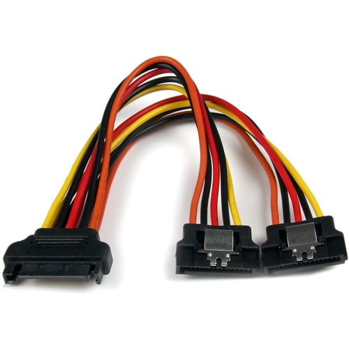 StarTech.com Cable Divisor de Alimentación SATA con Cierre
