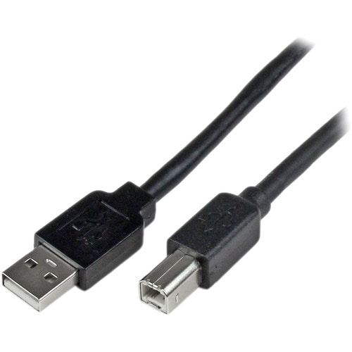 StarTech.com Cable USB 2.0 Activo 20m USB B a USB A - Negro