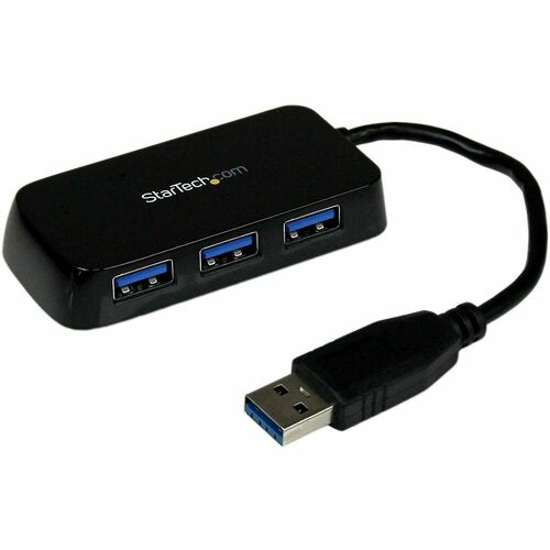 StarTech.com Hub USB 3.0 4 puertos - Negro