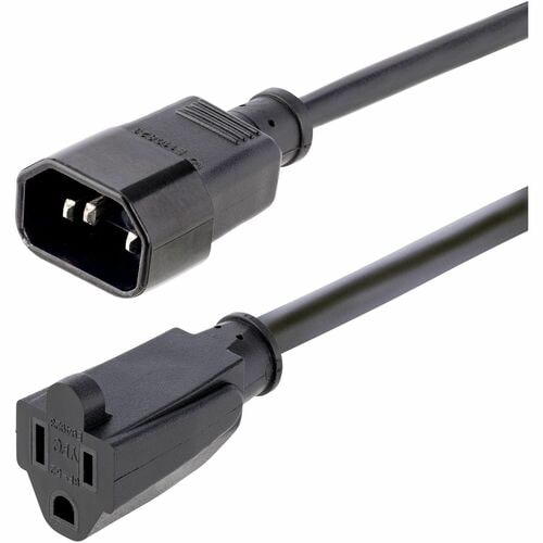 StarTech.com Cable de Extensión de Alimentación 0.3m