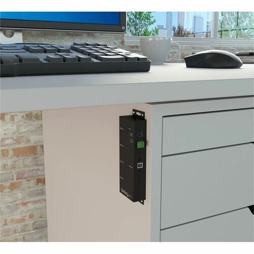 StarTech.com CONCENTRADOR HUB USB 3.0 4 PUERTOS INDUSTRIAL RIEL DIN - imagen 5