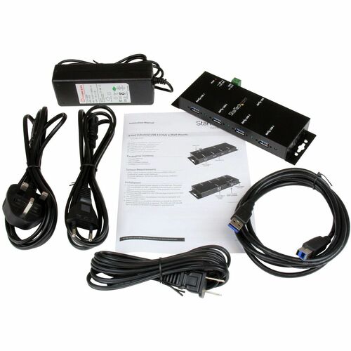 StarTech.com CONCENTRADOR HUB USB 3.0 4 PUERTOS INDUSTRIAL RIEL DIN - imagen 6