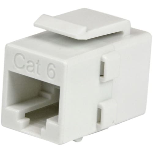 StarTech.com Acoplador Keystone Cat6 RJ45 Blanco