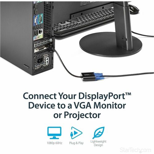 StarTech.com Adaptador DP a VGA