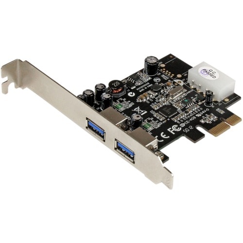 StarTech.com Adaptador PCI Express USB 3.0 2 Puertos con UASP