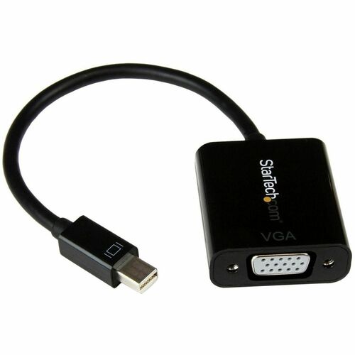 StarTech.com Adaptador Mini DisplayPort a VGA - Convertidor Activo de Mini DP a VGA Video 1080p